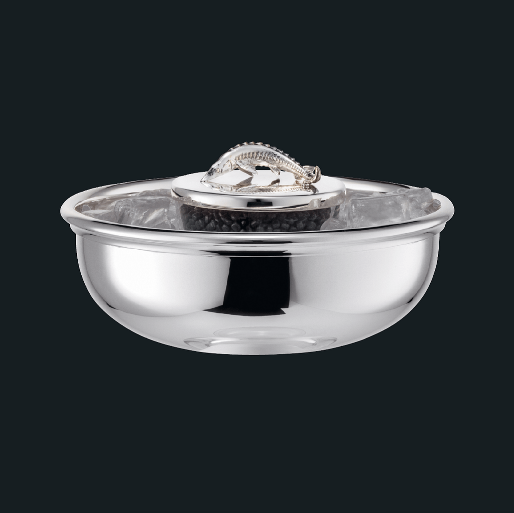 Caviar Bowl Clarity (925 Sterling Silver)